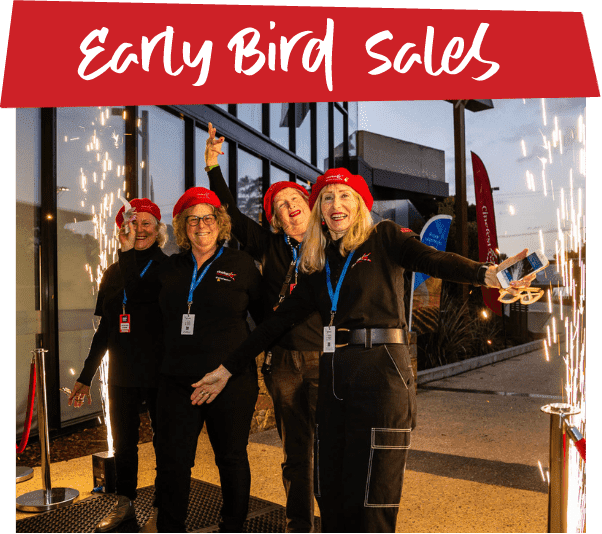 Early Bird Pass Sales